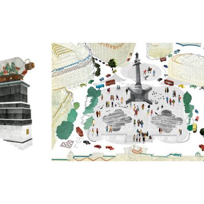 ロンドン広場のマップ