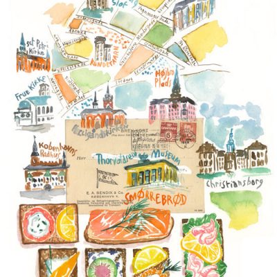 Copenhagen food map