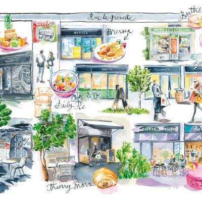 Figaro - Beaupassage map - Paris