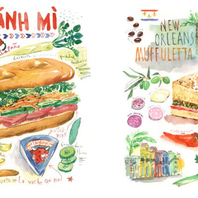 Recipe illustrations