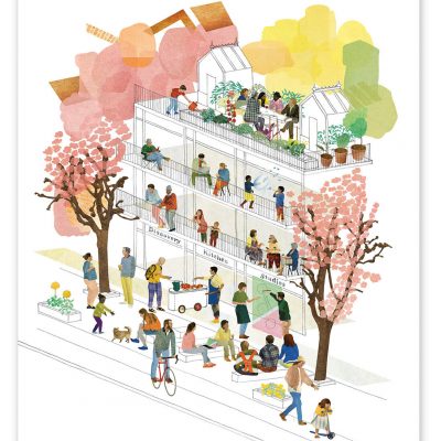 春のコンヴィヴィアルストリート