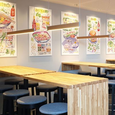 Lucile-Vietnamese canteen decor