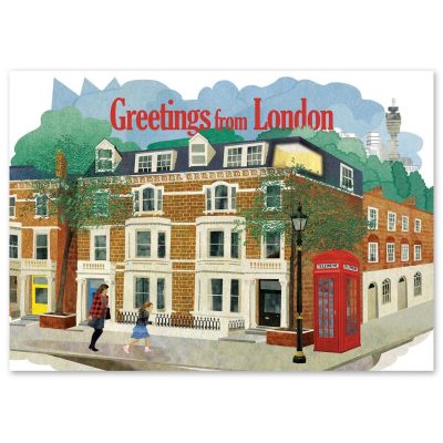 ロンドンの街角から届けるグリーティング