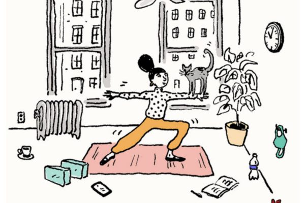 お家でのヨガ時間