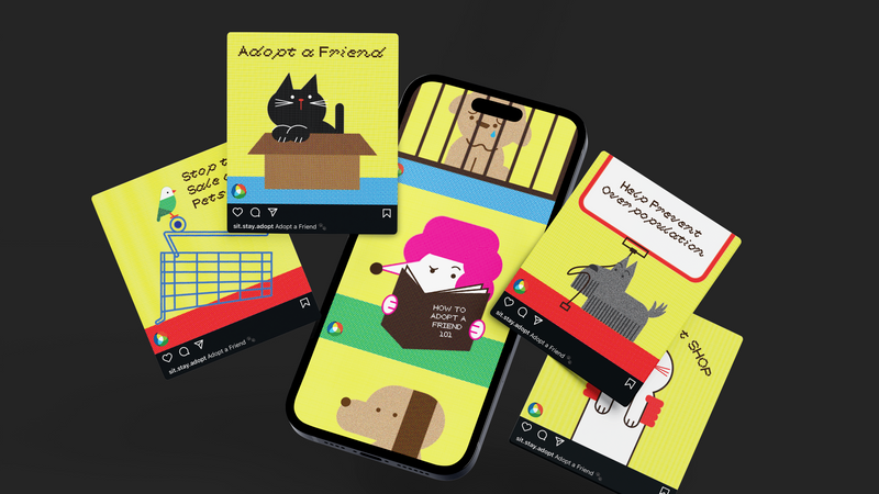 里親を探している犬猫たちのキャラクター