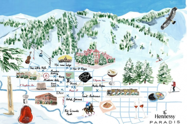 アスペンのマップ