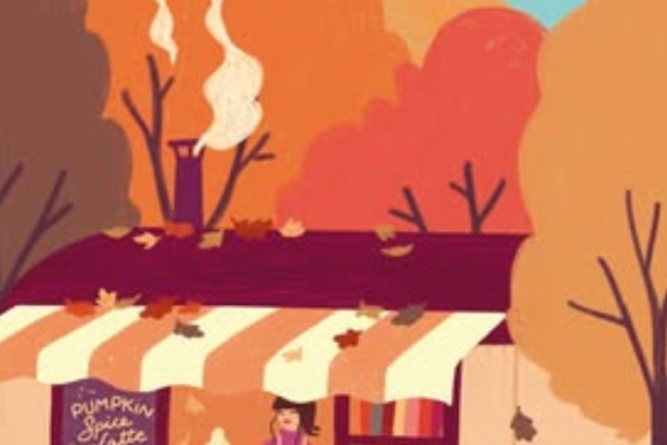 秋のコーヒーの出店