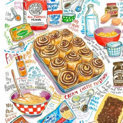 ブラウンバターシナモンロール