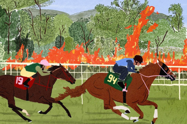 競走馬とジョッキー