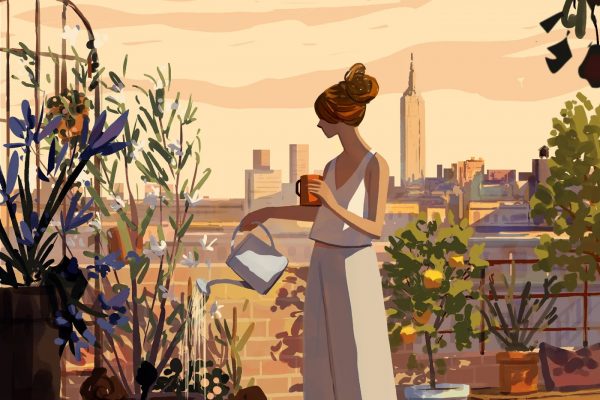 Rooftop Flowers - New York