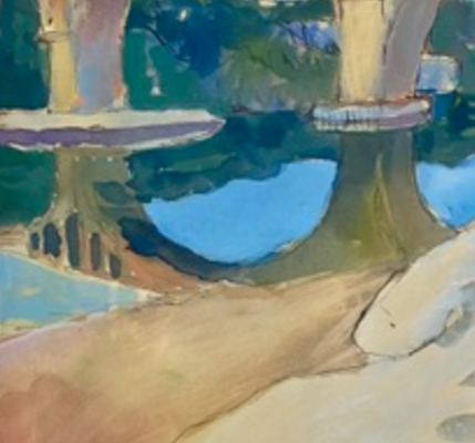 Collias, bridge_ink and watercolor